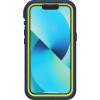 LifeProof iPhone 13 (ONLY) FRĒ Series Case – ONWARD BLUE, waterproof IP68, built-in screen protector, port cover protection, snaps to MagSafe(Blue)