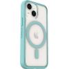 OtterBox Clear Case With Colorful Grip Edge for iPhone 13 Mini – DISCOVERY (Clear/Light Blue)(Discovery)