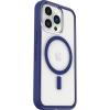 OtterBox Clear case with colorful grip edge for iPhone 13 Pro (ONLY) – CHALLENGER (Clear/Blue)(Challenger)