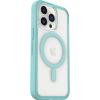OtterBox Clear case with colorful grip edge for iPhone 13 Pro (ONLY) – CHALLENGER (Clear/Blue)(Discovery)