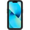 OtterBox Defender Series Screenless Edition Case for iPhone 13 (Only) – Holster Clip Included – Microbial Defense Protection – Non-Retail Packaging – Black(Black)