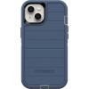 OtterBox Defender Series Screenless Edition Case for iPhone 13 (Only) – Holster Clip Included – Microbial Defense Protection – Non-Retail Packaging – Black(Fort Blue)