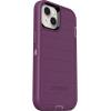 OtterBox Defender Series Screenless Edition Case for iPhone 13 (Only) – Holster Clip Included – Microbial Defense Protection – Non-Retail Packaging – Black(Happy Purple)