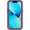 OtterBox Defender Series Screenless Edition Case for iPhone 13 (Only) – Holster Clip Included – Microbial Defense Protection – Non-Retail Packaging – Black(Happy Purple)