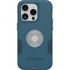 OtterBox Bundle Commuter Series Case for iPhone 14 PRO – (Don’t BE Blue) + PopSockets PopGrip – (Clear)
