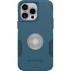OtterBox Bundle Commuter Series Case for iPhone 14 PRO MAX – (Don’t BE Blue) + PopSockets PopGrip – (Clear)(Clear)