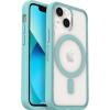 OtterBox Clear Case With Colorful Grip Edge for iPhone 13 Mini – DISCOVERY (Clear/Light Blue)(Discovery)