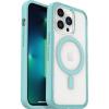 OtterBox Clear case with colorful grip edge for iPhone 13 Pro (ONLY) – CHALLENGER (Clear/Blue)(Discovery)