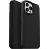 OtterBox iPhone 13 Pro Max & iPhone 12 Pro Max Strada Series Case – SHADOW, card holder, genuine leather, pocket-friendly, folio case(SHADOW)