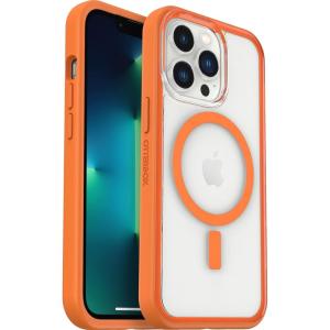 OtterBox Clear case with colorful grip edge for iPhone 13 Pro (ONLY) – CHALLENGER (Clear/Blue)(Endeavor)