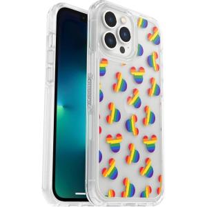 OtterBox iPhone 12 Pro Max and iPhone 13 Pro Max Symmetry Series Case – Disney Pride, Ultra-Sleek, Wireless Charging Compatible, Raised Edges Protect Camera & Screen(Mickey Pride)