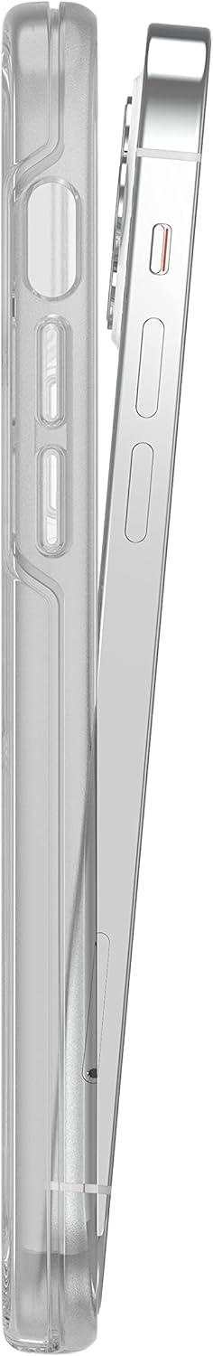 imageOtterBox iPhone 12 and 12 Pro Symmetry Series Case Single Unit Ships in Polybag Ideal for Business Customers CLEAR ultrasleek wireless charging compatible raised edges protect camera amp screenClear