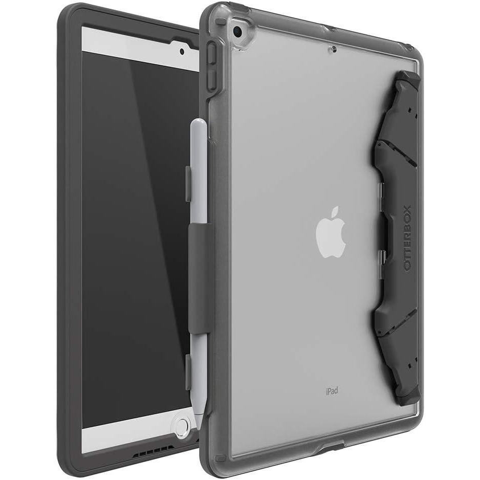 imageOTTERBOX Unlimited Series Case with Kickstand amp Hand Strap Screen Protector for iPad 7th 8th amp 9th Gen 102 Display 2019 2020 amp 2021 Version NonRetailShips in Polybag ClearBlue