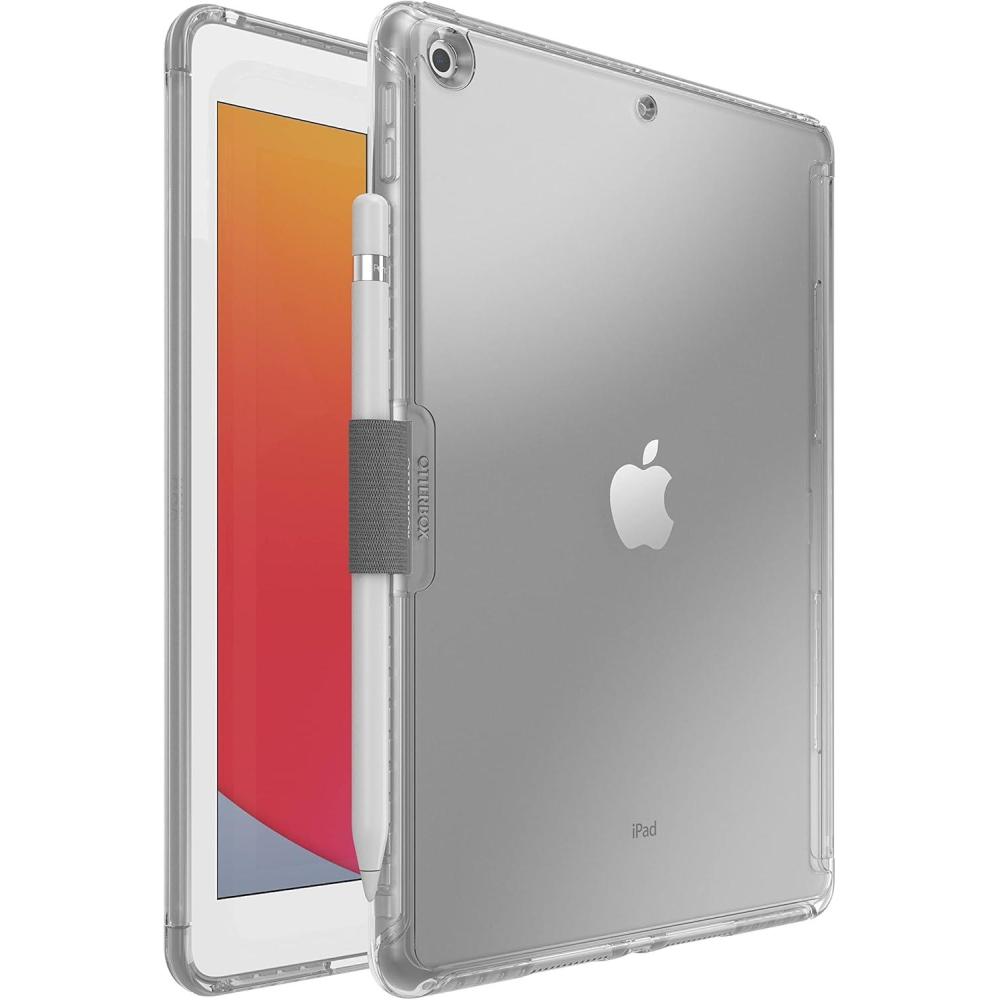 imageOtterBox Symmetry Clear Series Case for iPad 87 GEN Single Unit Ships in Polybag Ideal for Business Customers Clear UltraSleek DesignClear