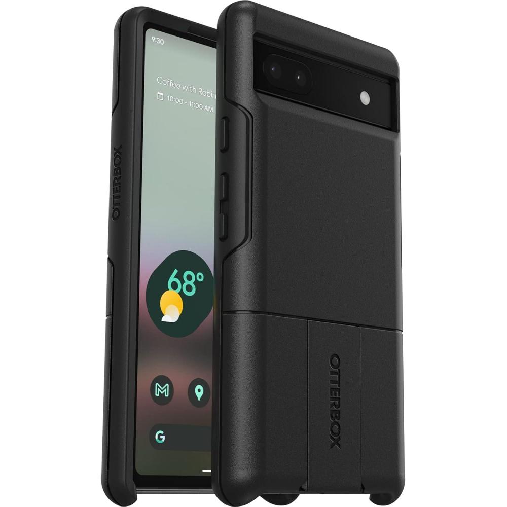 imageOtterBox uniVERSE SERIES case for Google Pixel 6A BLACK NonRetail Packaging ships in poly bag