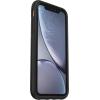 OtterBox iPhone XR (Non-retail/Ships in Polybag) Symmetry Series Case – Non-retail/Ships in Polybag – BLACK, ultra-sleek, wireless charging compatible, raised edges protect camera & screen