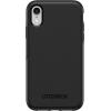 OtterBox iPhone XR (Non-retail/Ships in Polybag) Symmetry Series Case – Non-retail/Ships in Polybag – BLACK, ultra-sleek, wireless charging compatible, raised edges protect camera & screen