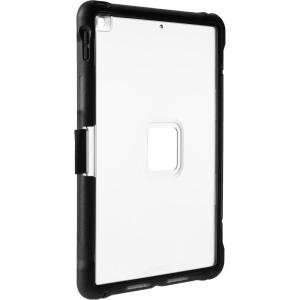 OTTERBOX UnlimitEd SERIES Case with Kickstand & Hand Strap + Screen Protector for iPad 7th, 8th & 9th Gen (10.2″ Display – 2019, 2020 & 2021 version) – Non-retail/Ships in Polybag – Clear/Red