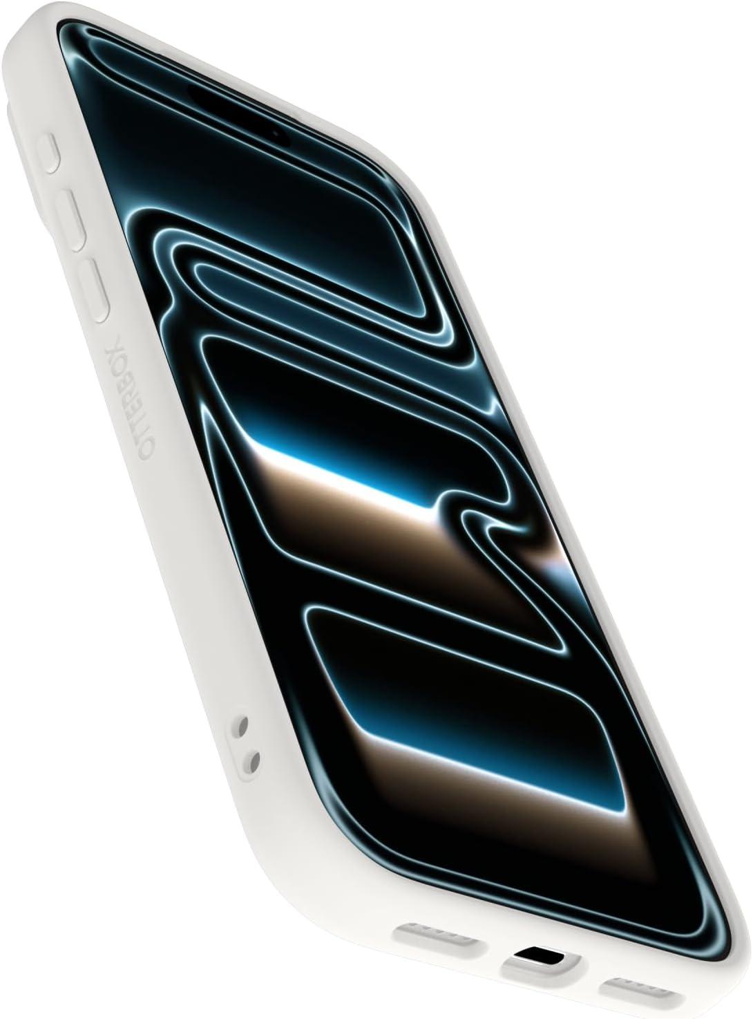 imageOtterBox iPhone 17 Pro Figura Series Case Polus Blue Aesthetic Silicone Phone Cases Protective Minimalist Design MagSafe iPhone Case with Camera ProtectionWhite