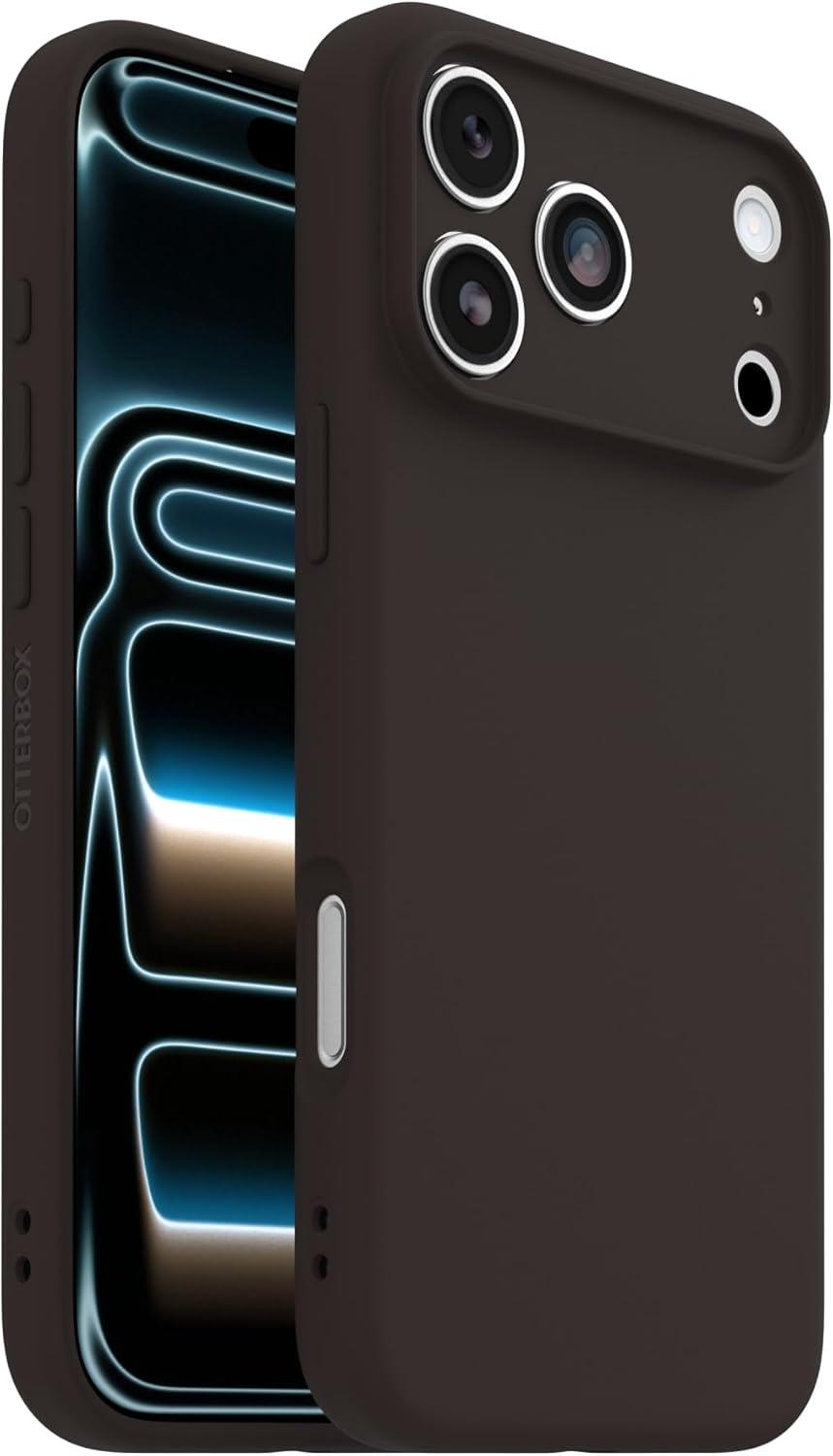 imageOtterBox iPhone 17 Pro Figura Series Case Polus Blue Aesthetic Silicone Phone Cases Protective Minimalist Design MagSafe iPhone Case with Camera ProtectionBrown