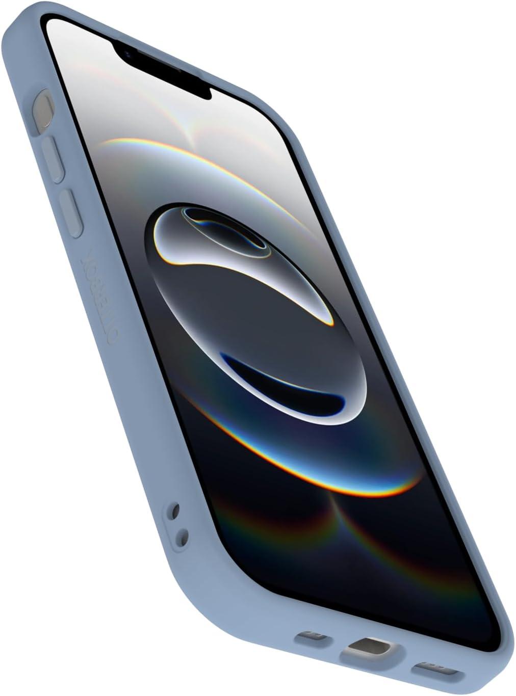 imageOtterBox iPhone 17 Pro Figura Series Case Polus Blue Aesthetic Silicone Phone Cases Protective Minimalist Design MagSafe iPhone Case with Camera ProtectionBlue