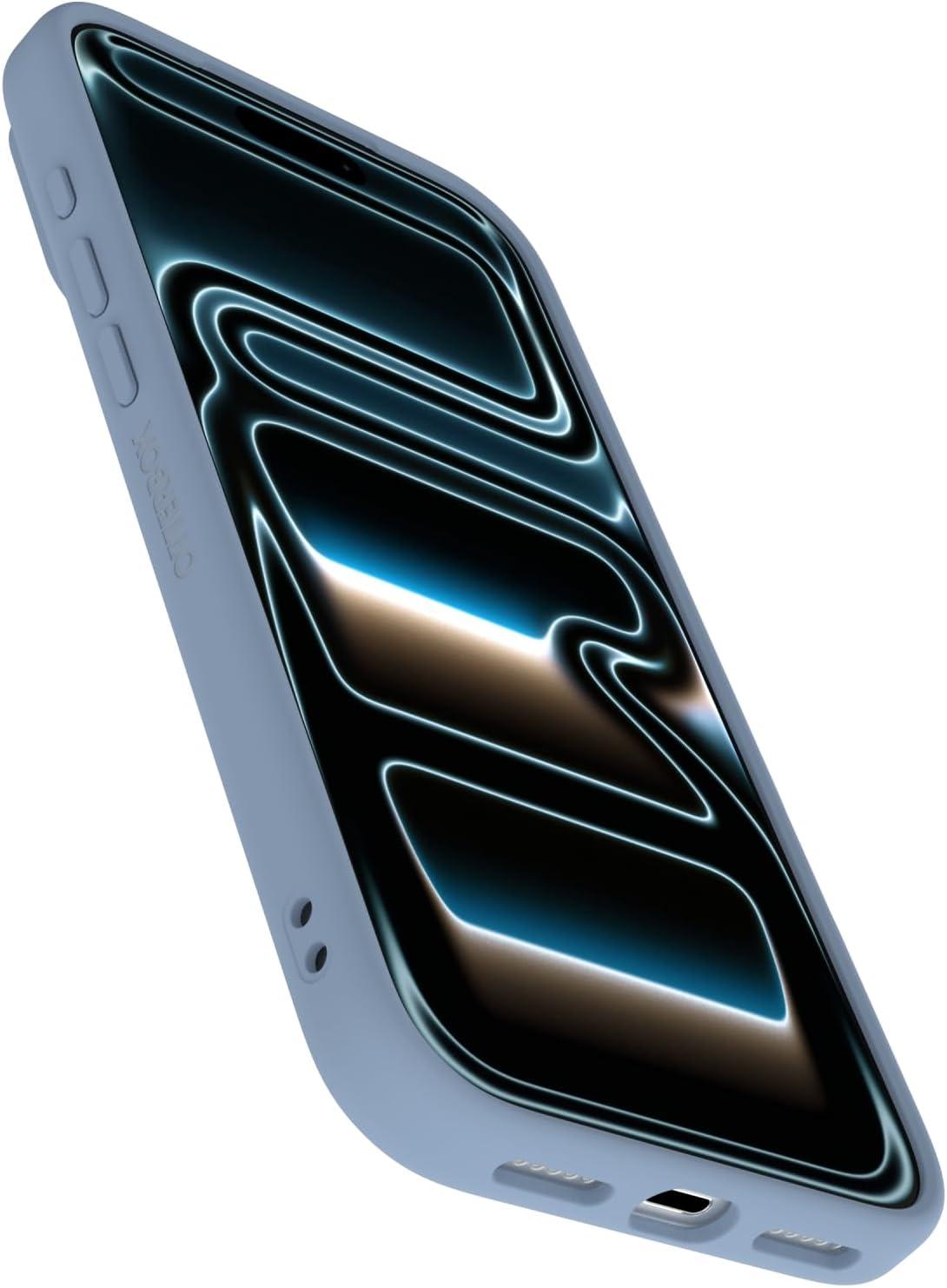 imageOtterBox iPhone 17 Pro Figura Series Case Polus Blue Aesthetic Silicone Phone Cases Protective Minimalist Design MagSafe iPhone Case with Camera ProtectionBlue