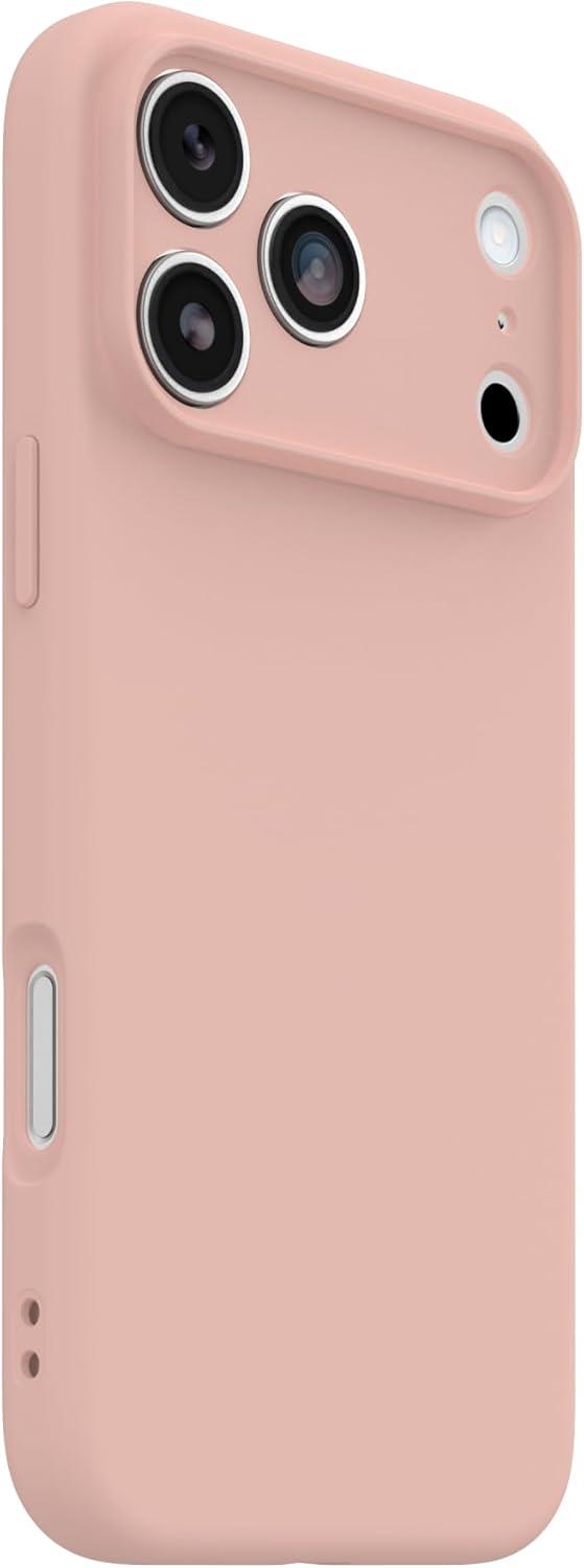 imageOtterBox iPhone 17 Pro Figura Series Case Polus Blue Aesthetic Silicone Phone Cases Protective Minimalist Design MagSafe iPhone Case with Camera ProtectionPink