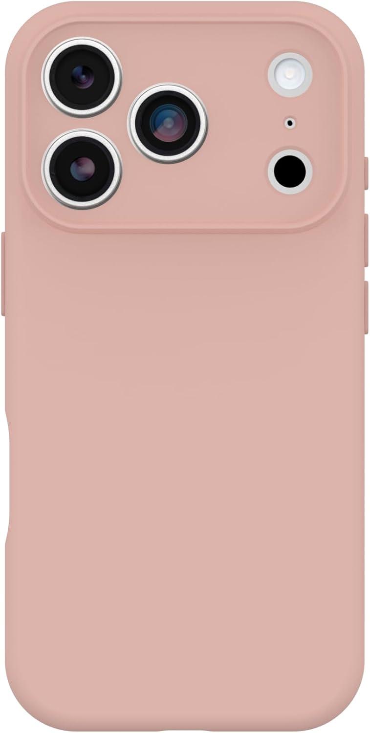 imageOtterBox iPhone 17 Pro Figura Series Case Polus Blue Aesthetic Silicone Phone Cases Protective Minimalist Design MagSafe iPhone Case with Camera ProtectionPink