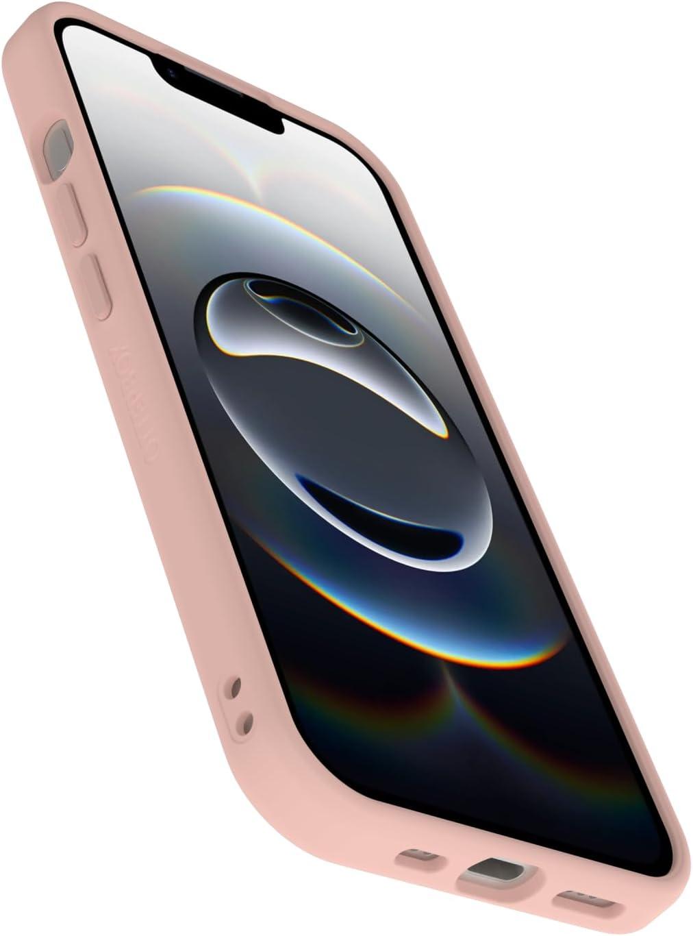 imageOtterBox iPhone 17 Pro Figura Series Case Polus Blue Aesthetic Silicone Phone Cases Protective Minimalist Design MagSafe iPhone Case with Camera ProtectionPink