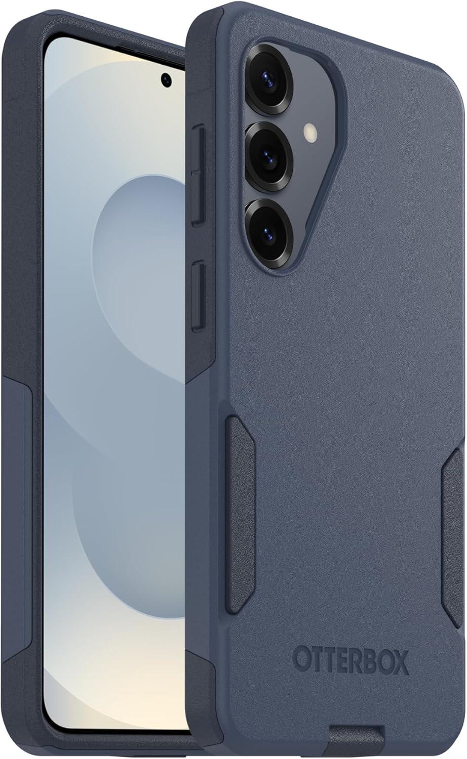 imageOtterBox Samsung Galaxy S26 Commuter Series Case Black Slim amp Tough PocketFriendly with Port Protection Protective Phone Case for Samsung GalaxyBlue Sentiment