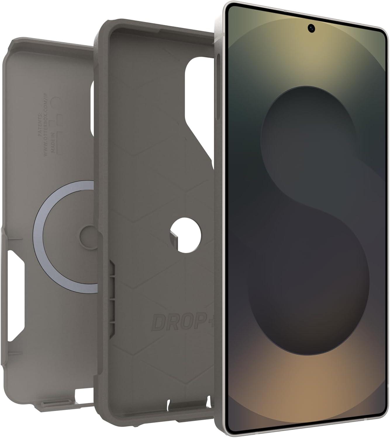 imageOtterBox Samsung Galaxy S26 Commuter Series Case Black Slim amp Tough PocketFriendly with Port Protection Protective Phone Case for Samsung GalaxyGrey Comfort